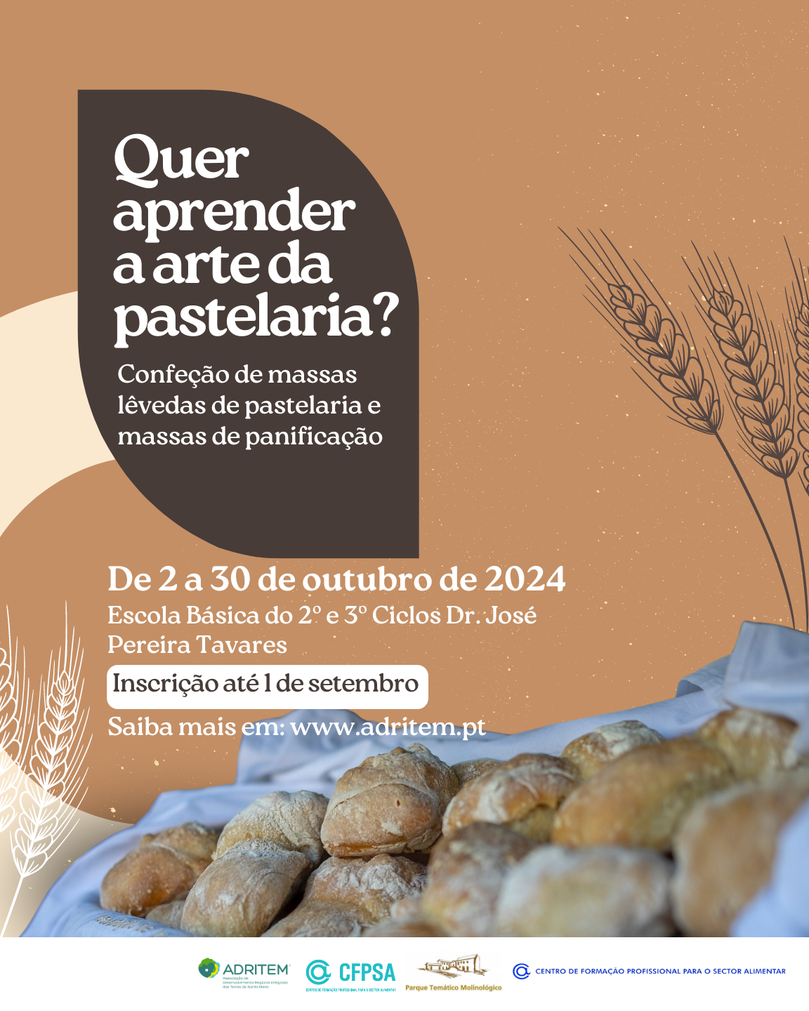 You are currently viewing Formação em confeção de massas lêvedas de pastelaria e massas de panificação | Ul